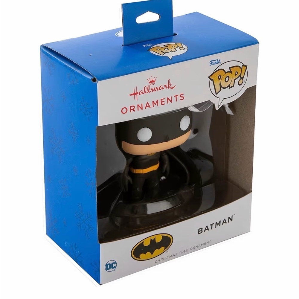 New Hallmark 2022 Collectable Funko Pop Ornament - DC Batman Design